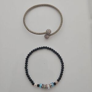 Guess Braided Rope & Friendship Bracelet Gold Plated